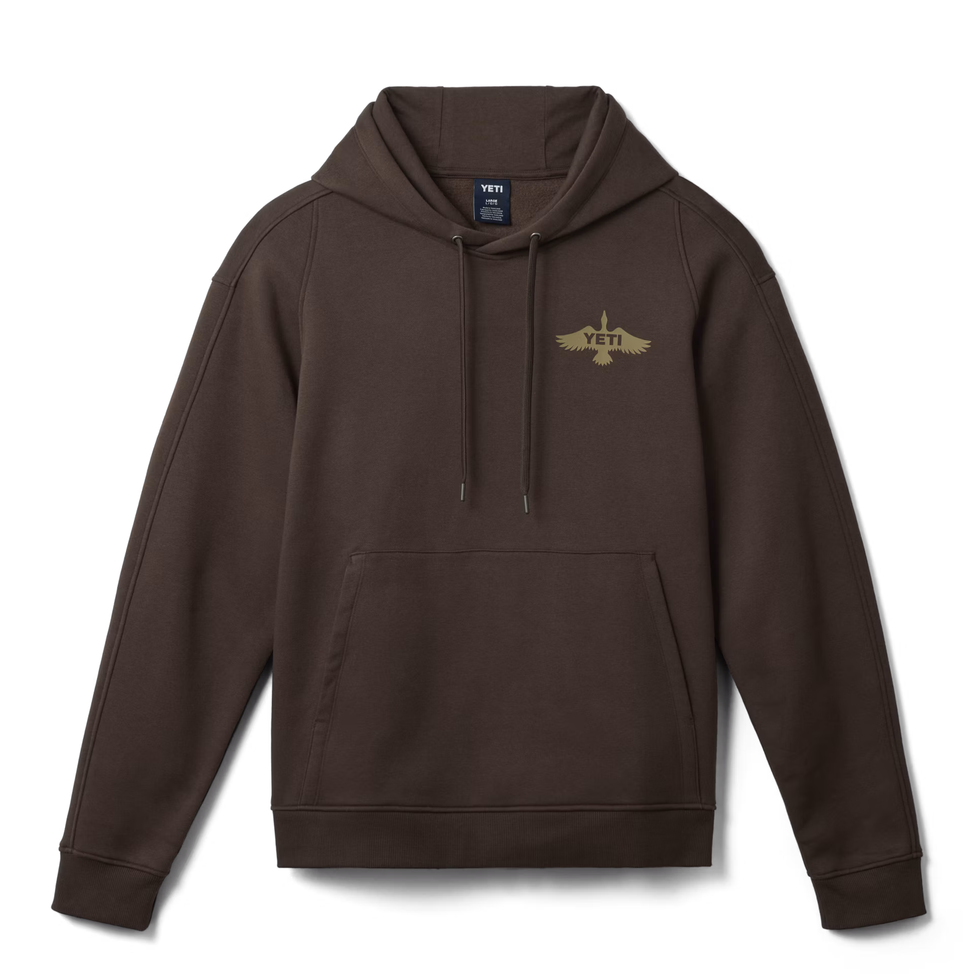 YETI Wetlands Duck Badge Fleece Hoodie — Sweatshirt