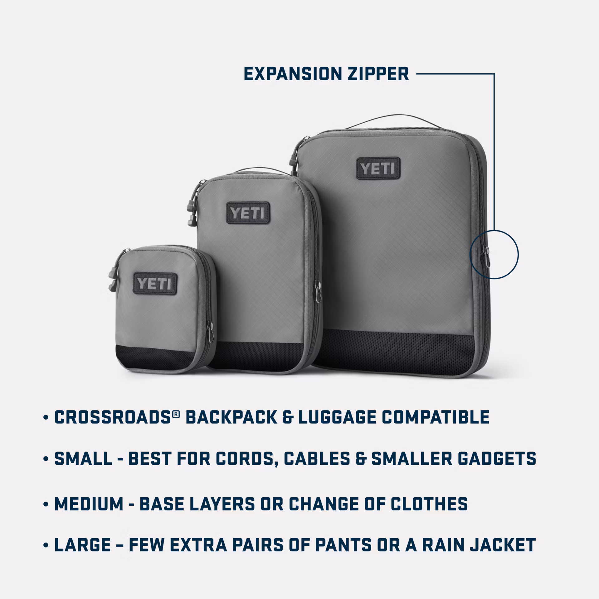 YETI Crossroads Packing Cubes Set - Image 2